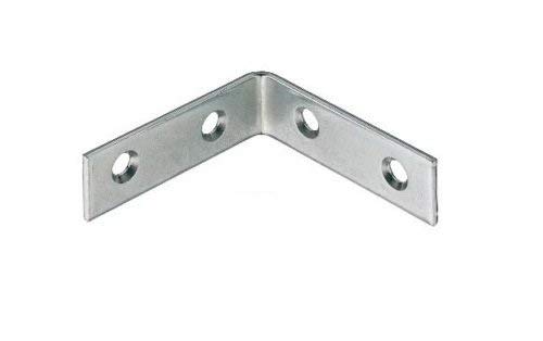 Image of 80x80x16mm 90 Degree Right Angle Metal L Shaped Bracket Corner Brace Fixing Shelf Support Repair x8