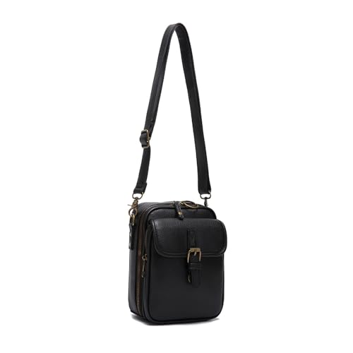 Sac à bandoulière femme double couche pour ranger vos essentiels facilement