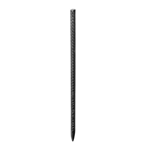 Miniatura 9 de Vevor 16 Pcs Estacas De Refuerzo De 406,4 Mm Resistentes De Acero Galvanizado Recto Con Punta De Cincel Y Revestimiento Resistente A La Oxidación Para Jardinería, Cercas Y Tiendas De Campaña