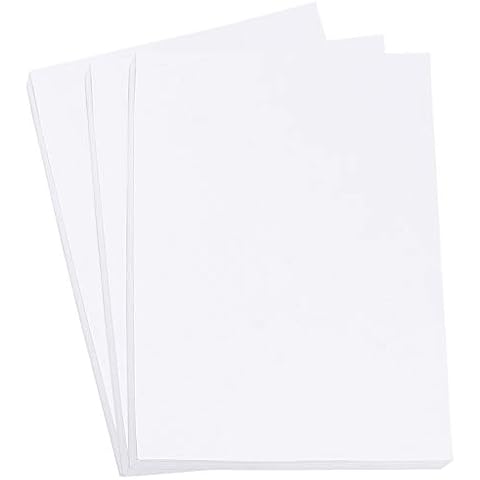 FAATCOI 200 Sheets 8.5 x 11 Inches White Cardstock, 80 LB Premium White Cardstock Paper for School Home Craft Projects, Fits Most Printers Cover