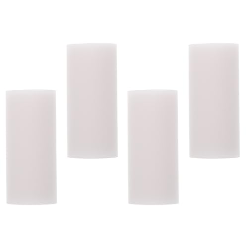 ERINGOGO 4pcs Rubber Stamp Crafts Carving Material Stamp Blocks Craving Accessories Carving Blocks X Rubber Stamp Accessories Hand Carved Rubber Bricks White
