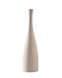 COSMIC Saku Escobilla de Baño Minimalista de Estilo Nordico Fabricada en Plástico y Resina. Escobillero de Suelo para WC en Color Blanco