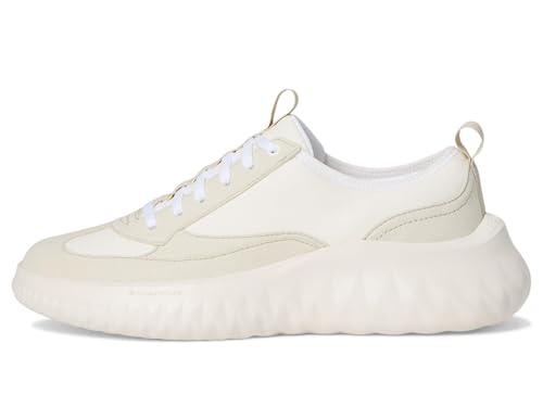Cole Haan Cole Haan Women's Generation Zerogrand 2 T-Toe Sneakers, White/Silver Birch/Ivory, 9-B US