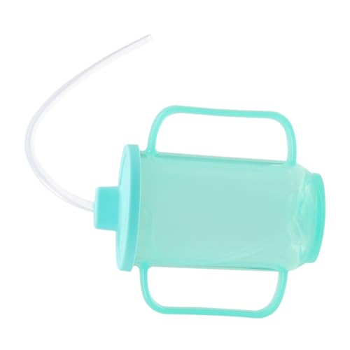 Beaupretty ストロー付きマグカップ 液体授乳カップ 寝たきり患者用 こぼれ防止設計 大人用蓋付きウォーターカップ 携帯便利 復期サポート