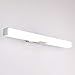 Produktbild Aufun LED Spiegelleuchte Bad 80 cm Badleuchte 24W 1920lm Wandleuchte aus Edelstahl Acryl Moderne Art Spiegel Lampe IP44 Wasserdicht für Badezimmer, Schlafzimmer 4000K-6000K - 24W Kaltweiß, 80 cm