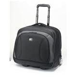 Eva Slimline Black Hardshell Rolling Laptop/Tablet Case 15.4IN