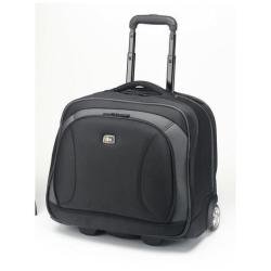 Eva Slimline Black Hardshell Rolling Laptop/Tablet Case 15.4IN