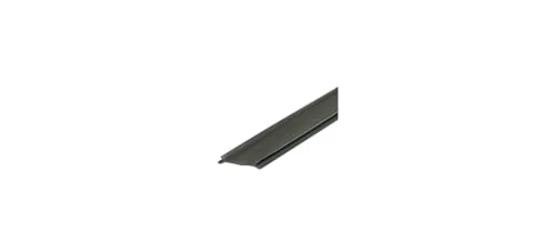 Image of M-D Building Products 13565 1-25 /32 in. x 5 /8 in. x 36 in. Bronze Vinyl Replacement Insert for Hardwood Thresholds