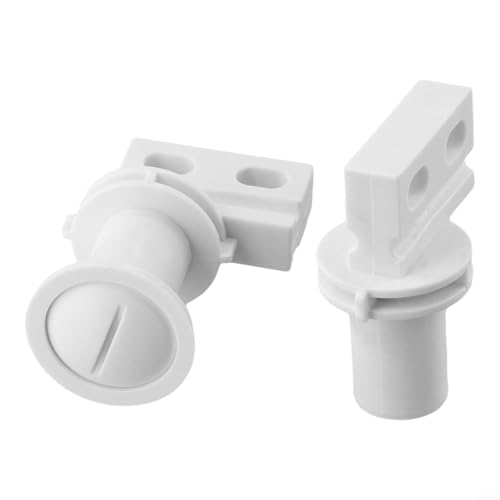 Gdfnmogo Eje de rueda trasera de repuesto y arandelas para Polaris y para limpiadores de piscinas Zodiac - C-65 compatible con modelos 180, 280 y EC65, construcción ABS, color blanco