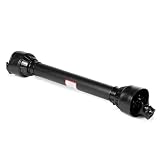Titan Attachments 43' HD Collapsed Length PTO Shaft, Shear Bolt Included, 1-3/8-In. x 6 Spline on Both Ends