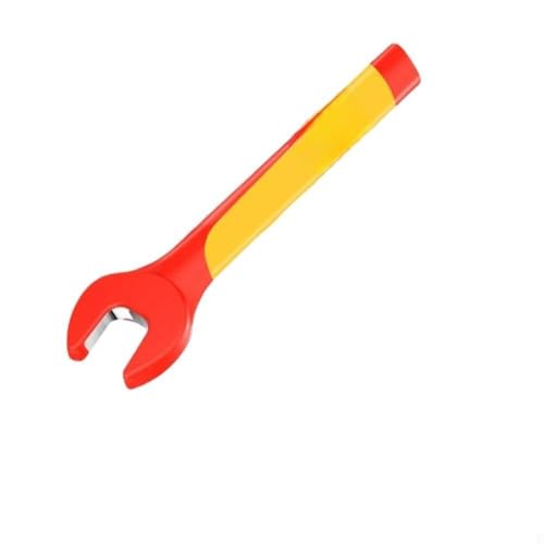 VDE Compliant 1000V Insulated Wrench for Electricians, Chrome Vanadium Steel Build, Open End Design Covering 6mm Through 12mm (6mm)
