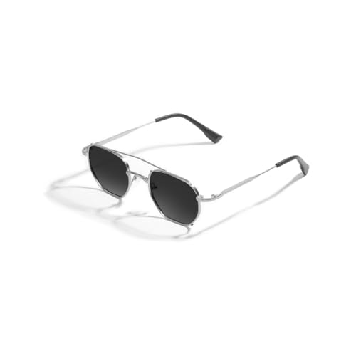 Image of SAM AND MARSHALL JASON Sunglasses I Polarized I 400% UV Protection I Tinted Metal I Hexagon I Sunglass I Unisex