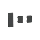  Merten MEG6193-6034 Tastsensor Flex, KNX, Merten System Design, 3fach, Wippe, Anthrazit