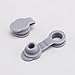 10Pcs Grey Universal Silicone Sealing Bottle Straw Hole Grommets Stopper Lids Straw Plug Replacement Tumber for Thermos Cup, Wine Stoppers and Pourers Kitchen Utensils and Gadgets (20/30OZ)