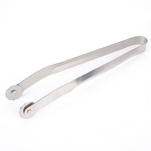 LYEAA Rotating BBQ Sausage Tongs - Durable Stainless Steel Kitchen & Grill Utensils for Outdoor Dining - Image 7