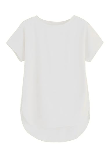 Image of Nena Fashion Plain Color Stylish Up and Down Tshirt for Women