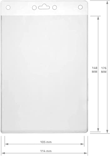 10 X Custodia protettiva per carta d' identità di