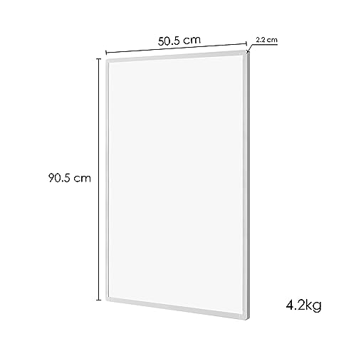 Hocosyme Infrarotheizung mit Thermostat 600 Watt, Infrarotheizung Wandmontage - 1-3 Min auf Betriebstemperatur bis 120 Grad - TÜV - Touch-Thermostat - 𝟭𝟬 𝐉𝐀𝐇𝐑𝐄 𝐆𝐀𝐑𝐀𝐍𝐓𝐈𝐄.