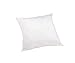 Perfect Fit 180 Thread-Count Cotton Euro Square Pillow, White