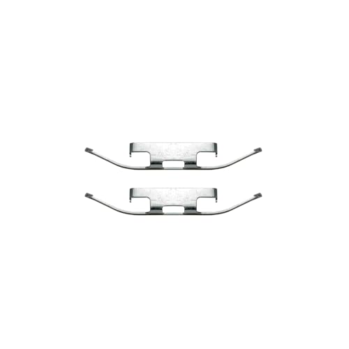 Image of Detroit Axle - Rear Brake Pads for 2007-2013 BMW 328i, 2009-2013 328i xDrive, 2007-2008 328xi, 2008-2013 128i, Ceramic Brake Pads w /Hardware Replacement