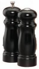 8-20 cm Windsor - Ebony Salt Mill