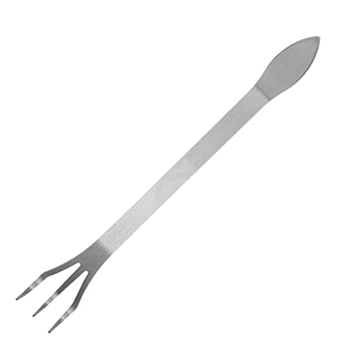 Image of Bonsai Rake Bonsai Tree Tool Lightweight 3-Prong Stainless Steel Root Rake Loosen Soil Toool with Ergonomic Handle for Gardening Plants