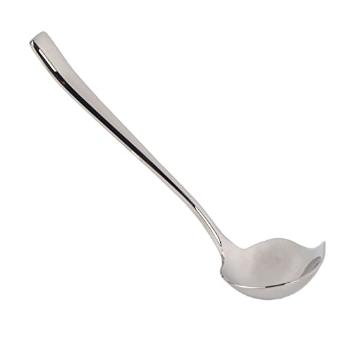 OPPWONG Mini Louche, Cuillère à Sauce en Acier Inoxydable, Louche à Soupe, Louche à Sauce en Acier Inoxydable avec Bec Verseur pour Verser la Sauce