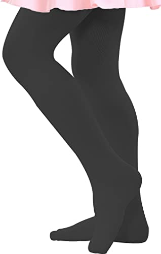 Image of danswan Ballet Dance Tights Footed Ballet Legging Stocking for Girls Students Practice (Kids /Women /Toddler)
