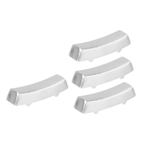 DONFAMDS 4PCS Stainless Steel Chopsticks Rest Holder Creative Tableware Rack for Kitchen Dining Space Saving Design Dishwasher Safe Random Color