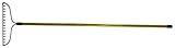 Nupla BR16T Classic Bow Rake, 16-Tine Blade, EC Grip, Steel Gauge, 60