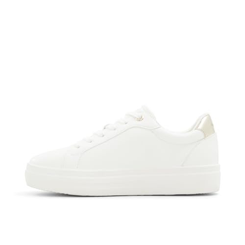 Aldo Women's Valenzia Sneaker, White/Multi, 6.5