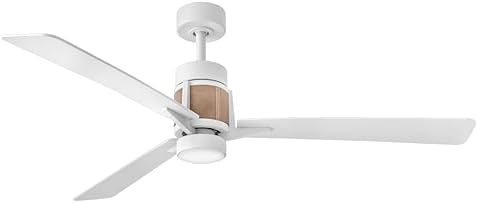 Hinkley Fan Atticus 56" Led Smart Fan, Matte White