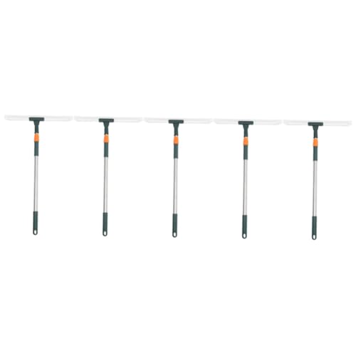 PACKOVE 5pcs Efficient Water Removal Tile Squeegee Floor Wiper Broom for Shower Cleaning