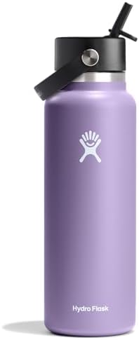 Hydro Flask Water Bottle - Insulated Stainless Steel - Wide Mouth...