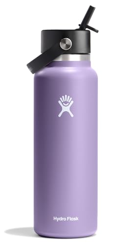 Hydro Flask 40 Oz Wide Mouth Flex Straw Cap Moonshadow