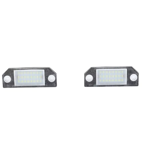 Iluminación de matrícula Ford C-MAX con luz clara antiniebla para automóvil