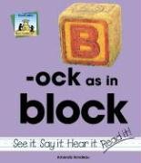 Buy Ock As in Block (Word Families Set 5) — BookShops.in