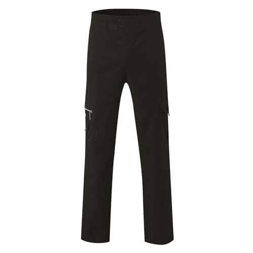 Cargo Pants Men Big and Tall Summer Hiking with Pockets Work Elastic Casual Trousers3