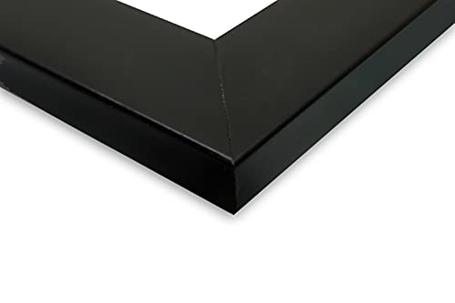 Image of Photo frame 12x15 Inch set of 2 Black Color flexiable Glass (acrylic) & synthetic wood customized Wall Hanging