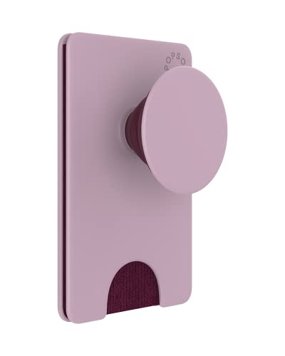 Image of PopSockets Adhesive Phone Wallet and Card Holder with Grip, Light Pink - Blush Pink