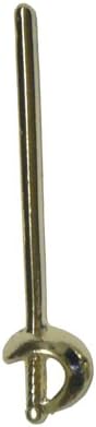 Fencing Saber Sabre Pin Gold Color Great Gift for Fencer
