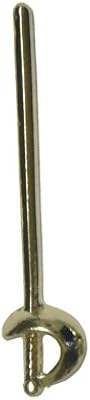 Fencing Saber Sabre Pin Gold Color Great Gift for Fencer