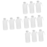 iplusmile 12stücke Refillbare Waschflaschen Mit Spitzenauslauf Für Augenbrauenpflege - Und Pflanzenbewässerung Praktische Kunststoffflaschen Für Vielseitige Anwendungen