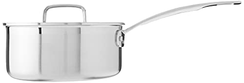 Cuisinart MCP19-18N Stainless Steel Saucepan With Cover, 2-Quart (Silver)