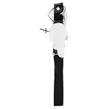 SOIMISS Punk Stil Beinverzierung Mit Verstellbarem Design Clips Dekoration Für Für Partys Cosplay Und Halloween Schwarz
