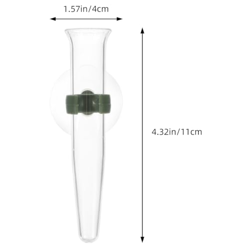 Tubes à fleurs plastique Artibetter avec ventouse pour composition florale - 6