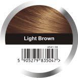 Dr Hair Fibres - Revolutionary Nanotechnology for Hair Loss - Pouring Hair for Root Volume - Hair Fibres Keratin Hair Filler (Light Brown) 30g