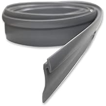 Gordon Glass Angled Gray Vinyl for Framed Shower Door Drip Rail - 36" Long, Framed Shower Door Bottom Sweep, Made in USA.