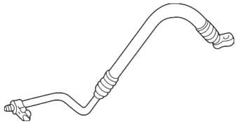 Mercedes-Benz 112 230 34 56, A/C Refrigerant Discharge Hose