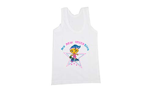Image of White Boys' Underwear Vests /Baniyan Cotton Regular fit for Toddlers